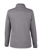 Women's Venture Heathered Stripe Quarter-Zip Pullover | CE73W