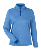 Women's Venture Heathered Stripe Quarter-Zip Pullover | CE73W