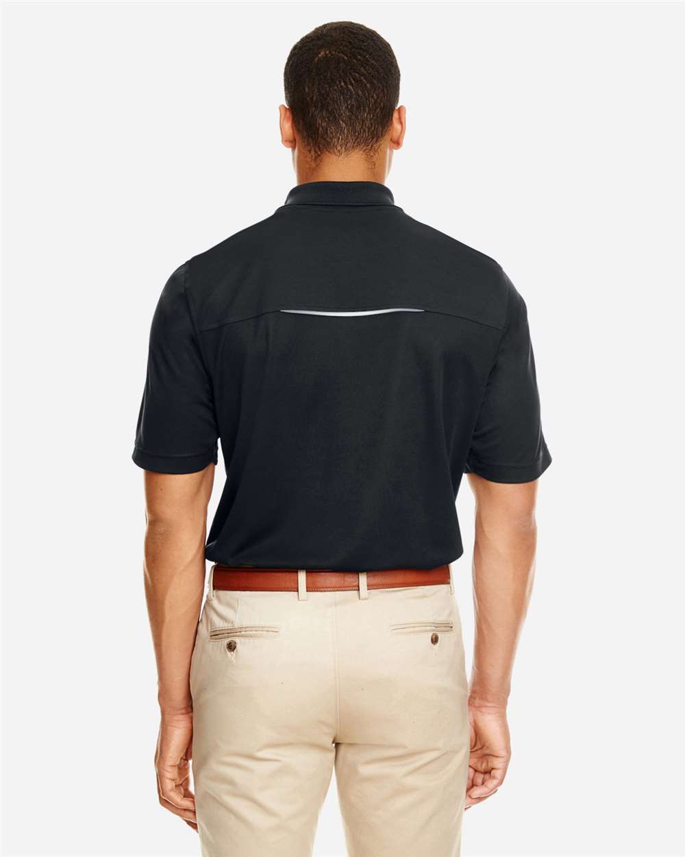 Men's Radiant Performance Piqué Polo with Reflective Piping | 88181R