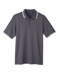 Men's CrownLux Performance® Plaited Tipped Polo | DG20C