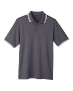 Men's CrownLux Performance® Plaited Tipped Polo | DG20C