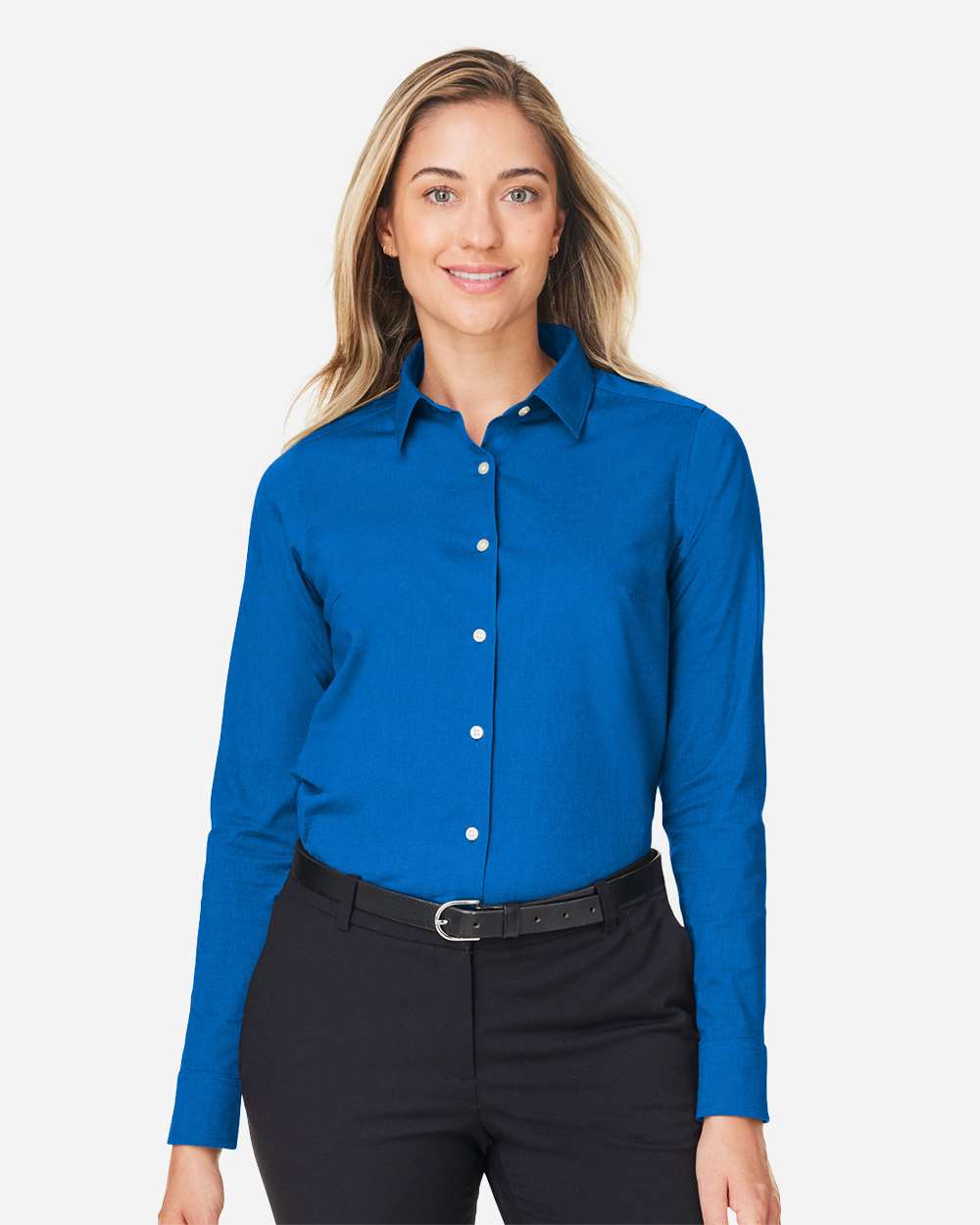 Women's CrownLux Performance® Spencer Poplin Dress Shirt | DG505W