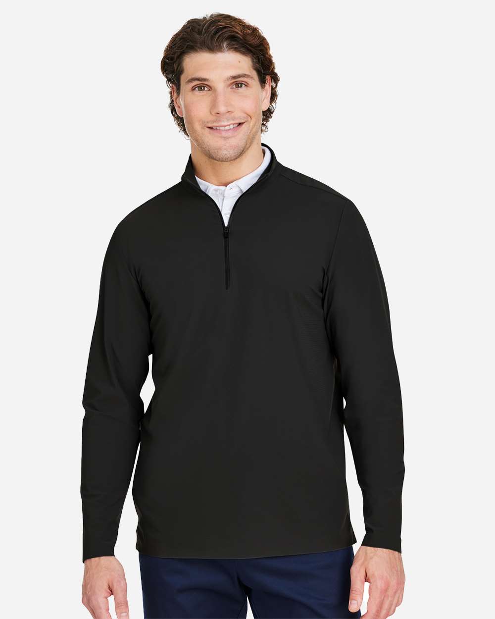Men's CrownLux Performance® Windsor Welded Quarter-Zip Pullover | DG410