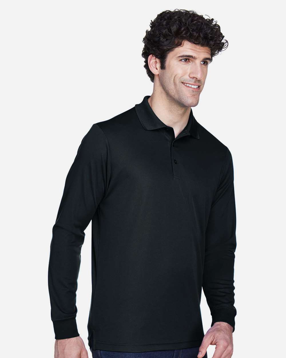 Men's Tall Pinnacle Performance Long Sleeve Piqué Polo | 88192T