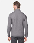 Men's Venture Heathered Stripe Quarter-Zip Pullover | CE73