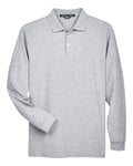 Men's Pima Piqué Long Sleeve Polo | D110