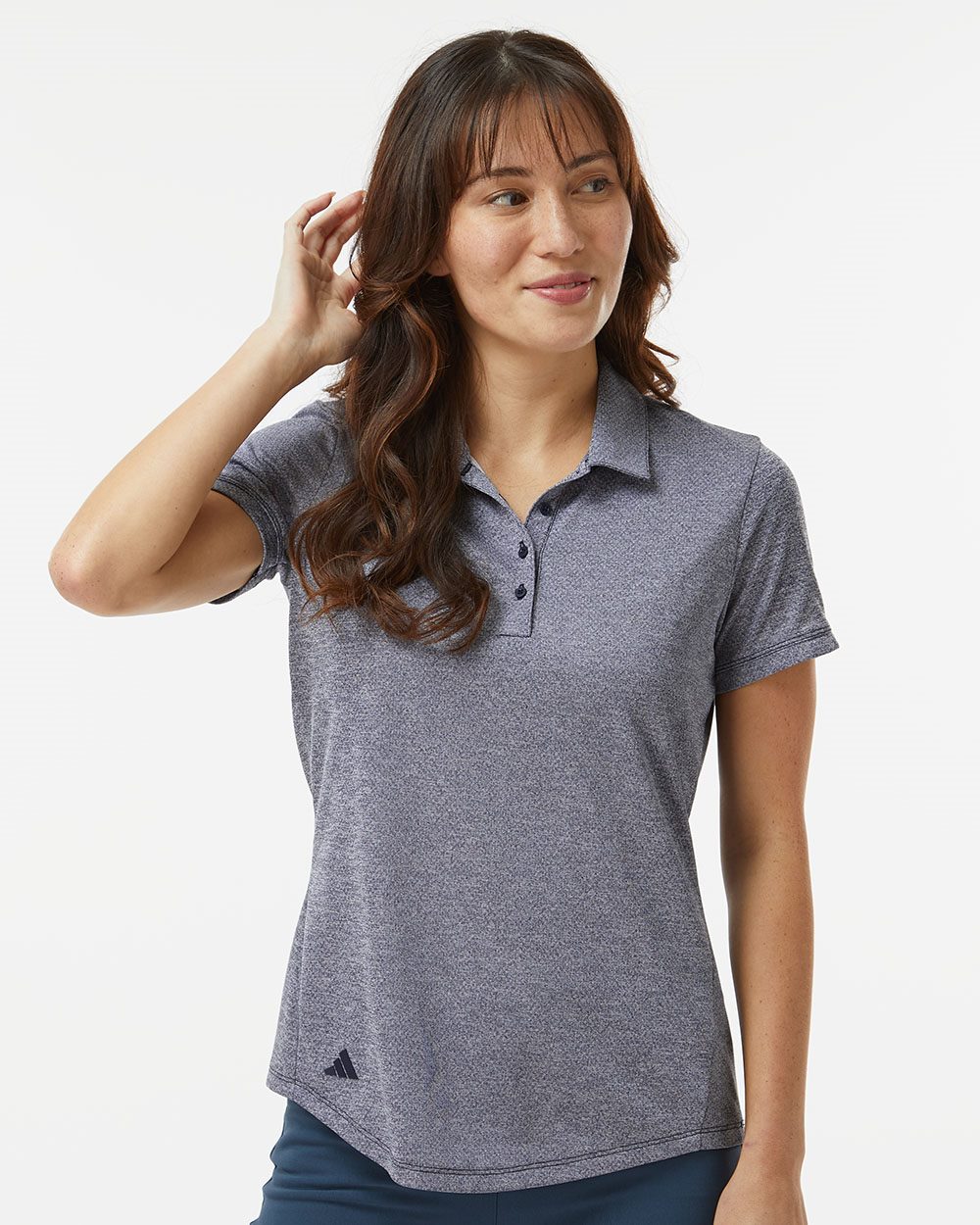 Women's Space Dyed Polo | A592