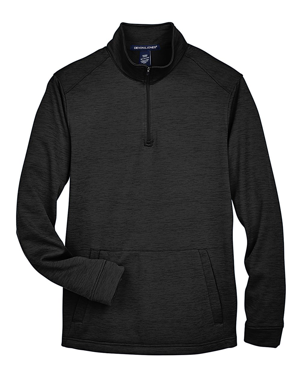 Men's Newbury Mélange Fleece Quarter-Zip Pullover | DG798