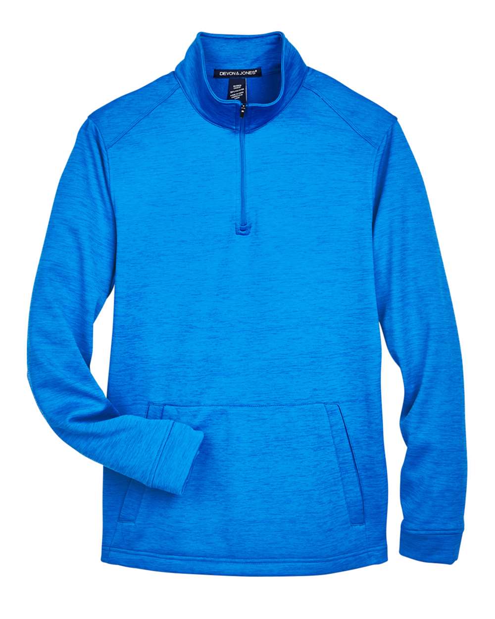 Men's Newbury Mélange Fleece Quarter-Zip Pullover | DG798