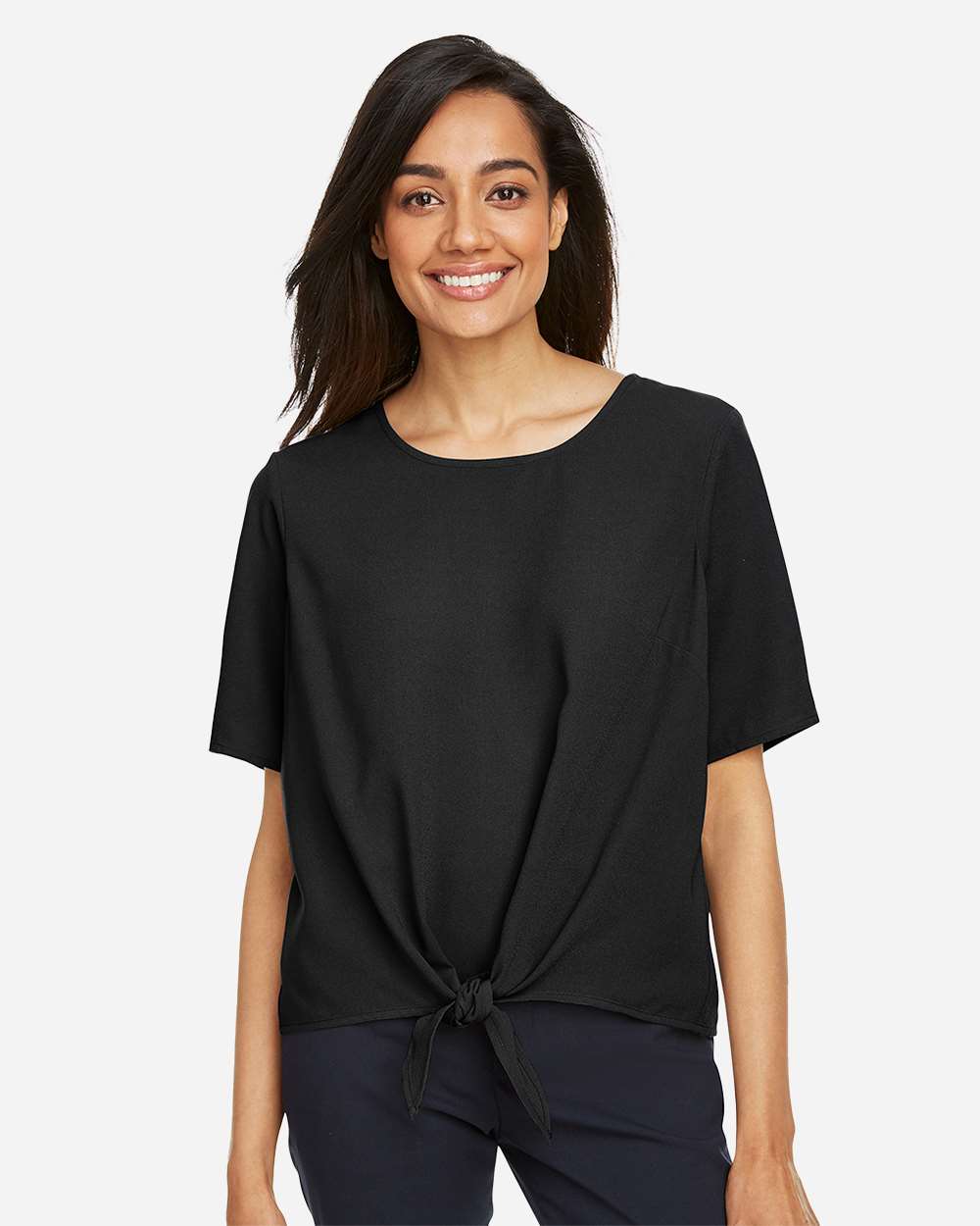 Women's Perfect Fit™ Tie Front Blouse | DP617W