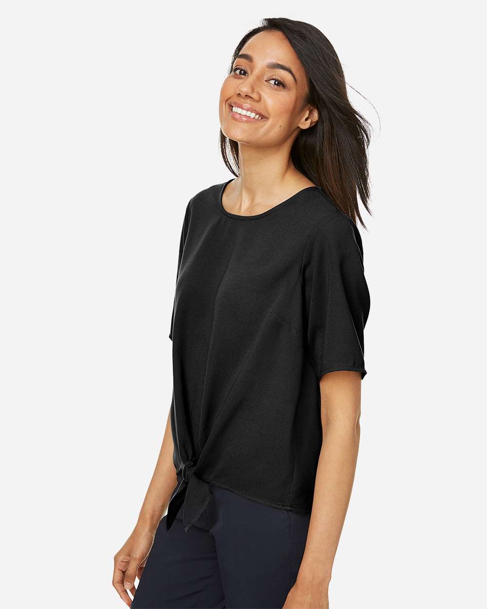Women's Perfect Fit™ Tie Front Blouse | DP617W