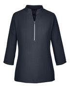 Women's Perfect Fit™  Three-Quarter Sleeve Crepe Tunic | DP611W