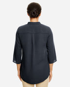 Women's Perfect Fit™  Three-Quarter Sleeve Crepe Tunic | DP611W