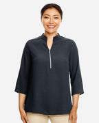Women's Perfect Fit™  Three-Quarter Sleeve Crepe Tunic | DP611W