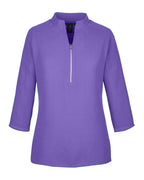 Devon & Jones DP611W Women's Perfect Fit Three-Quarter Sleeve Crepe Tunic