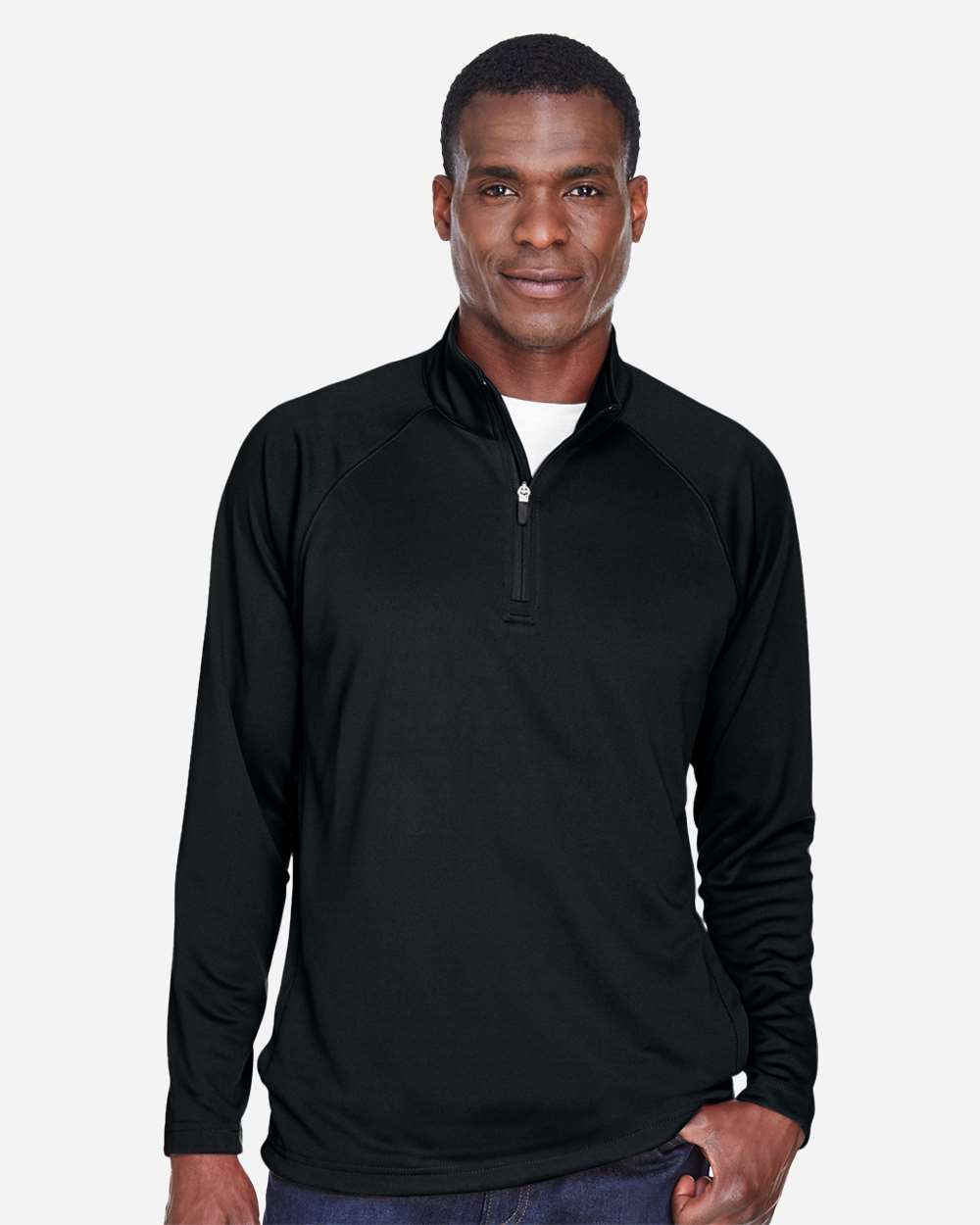 Men's Stretch Tech-Shell® Compass Quarter-Zip Pullover | DG440