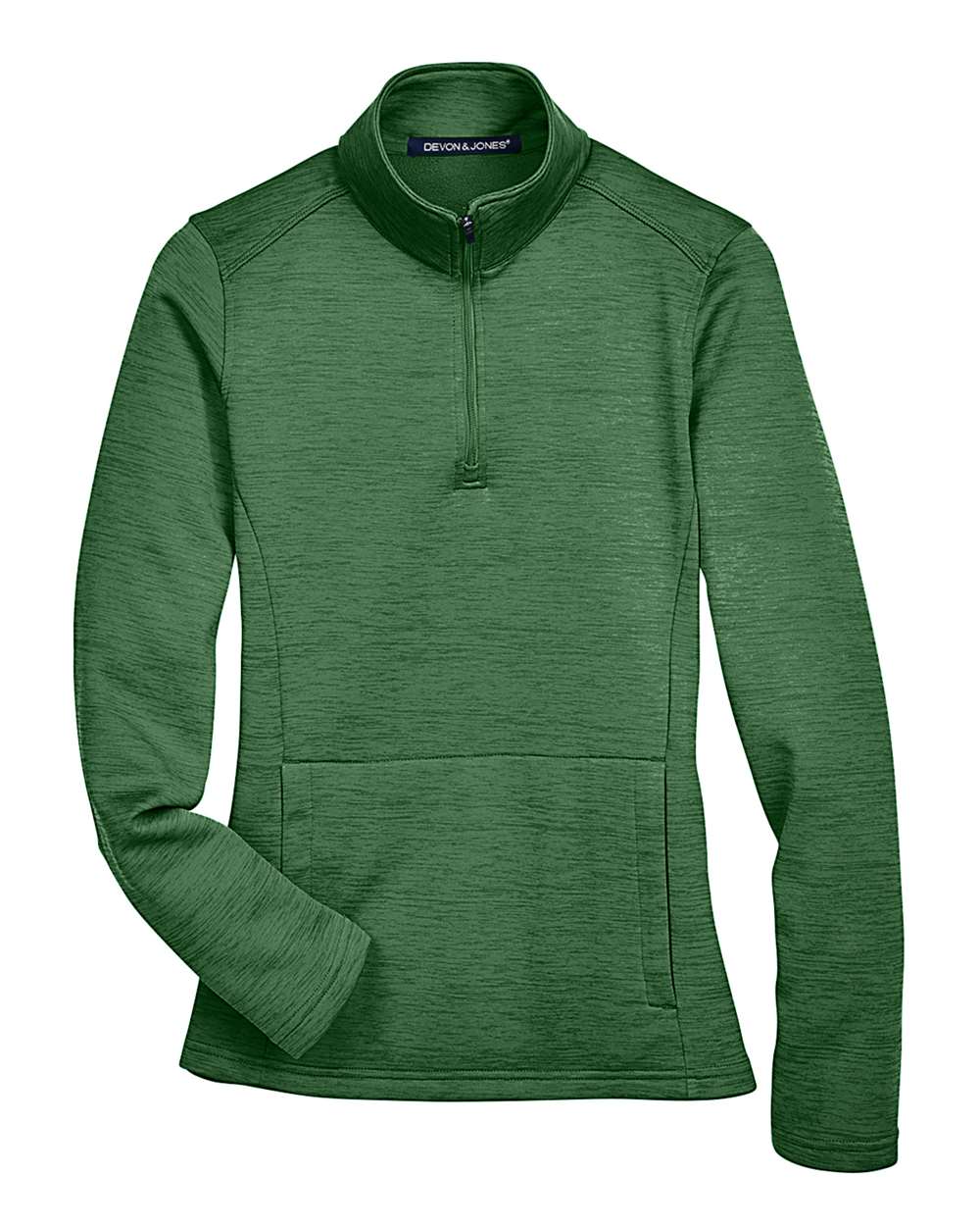 Women's Newbury Mélange Fleece Quarter-Zip Pullover | DG798W