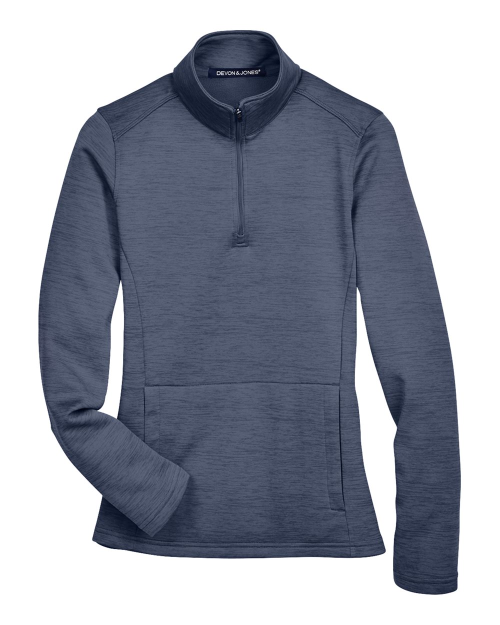 Women's Newbury Mélange Fleece Quarter-Zip Pullover | DG798W
