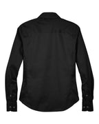 Women's Crown Collection® Solid Stretch Twill Woven Dress Shirt | DG530W