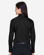 Women's Crown Collection® Solid Stretch Twill Woven Dress Shirt | DG530W