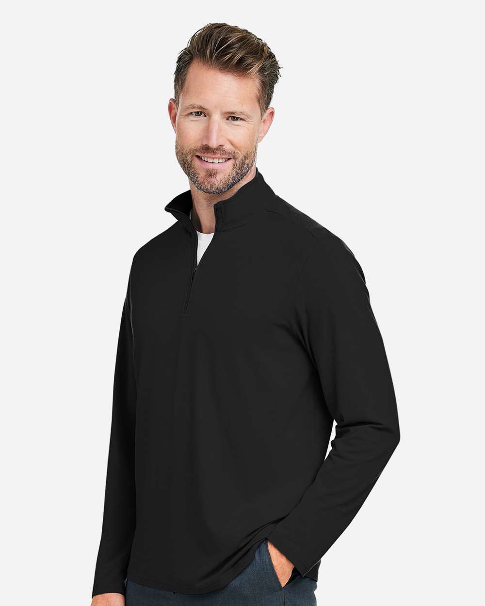 Men's Raleigh Stretch Quarter-Zip Pullover | DG425