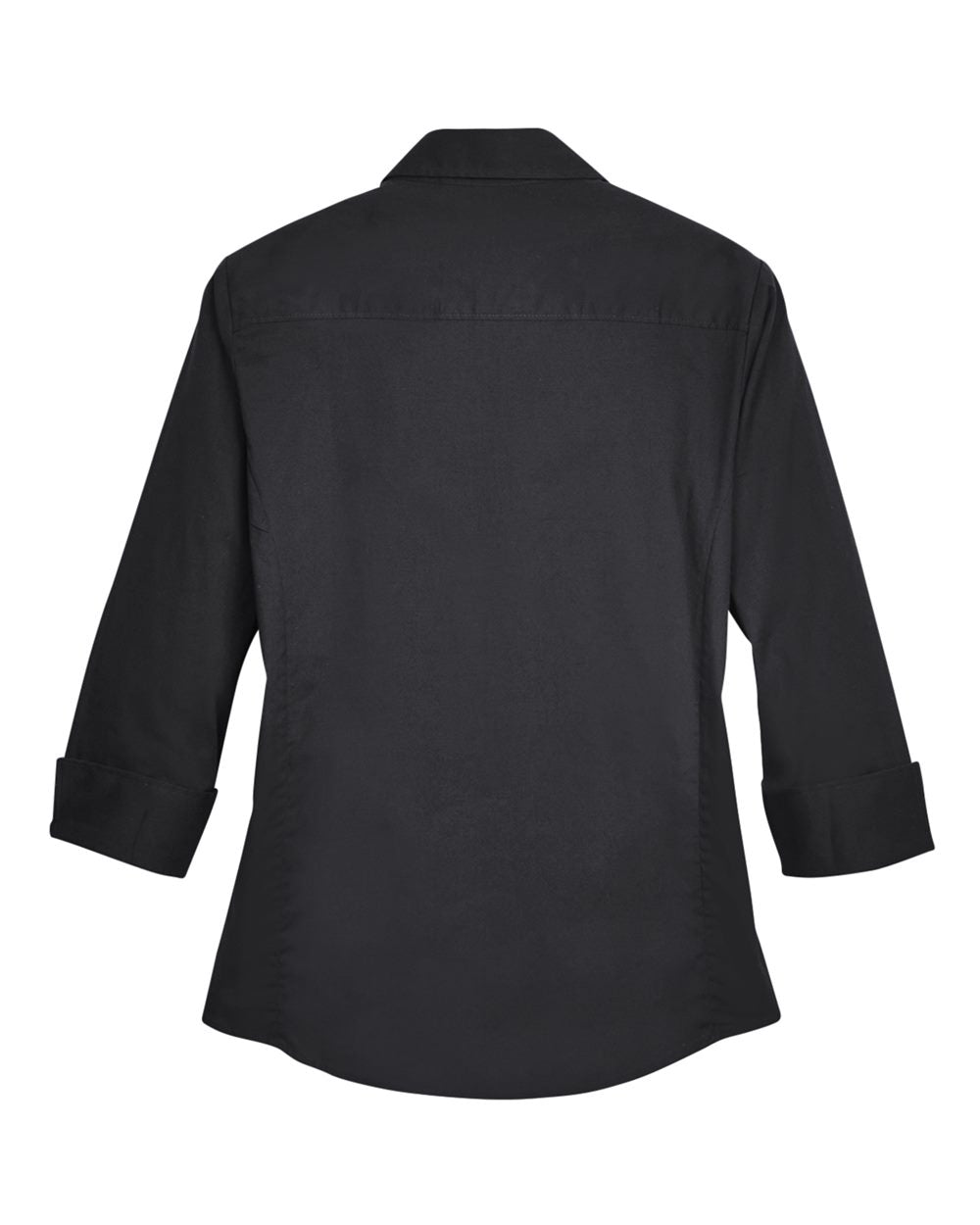 Women's Perfect Fit™ Three-Quarter Sleeve Stretch Poplin Dress Shirt | DP625W