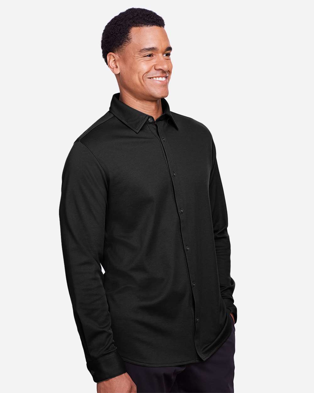 Men's CrownLux Performance® Plaited Dress Shirt | DG20Z