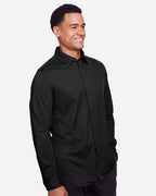 Men's CrownLux Performance® Plaited Dress Shirt | DG20Z