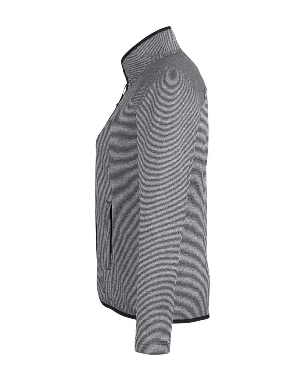 Women's Venture Heathered Stripe Full-Zip Jacket | CE72W