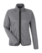 Women's Venture Heathered Stripe Full-Zip Jacket | CE72W