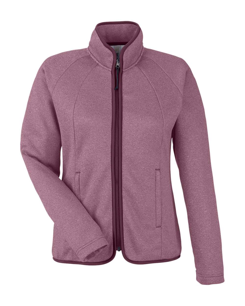 Women's Venture Heathered Stripe Full-Zip Jacket | CE72W