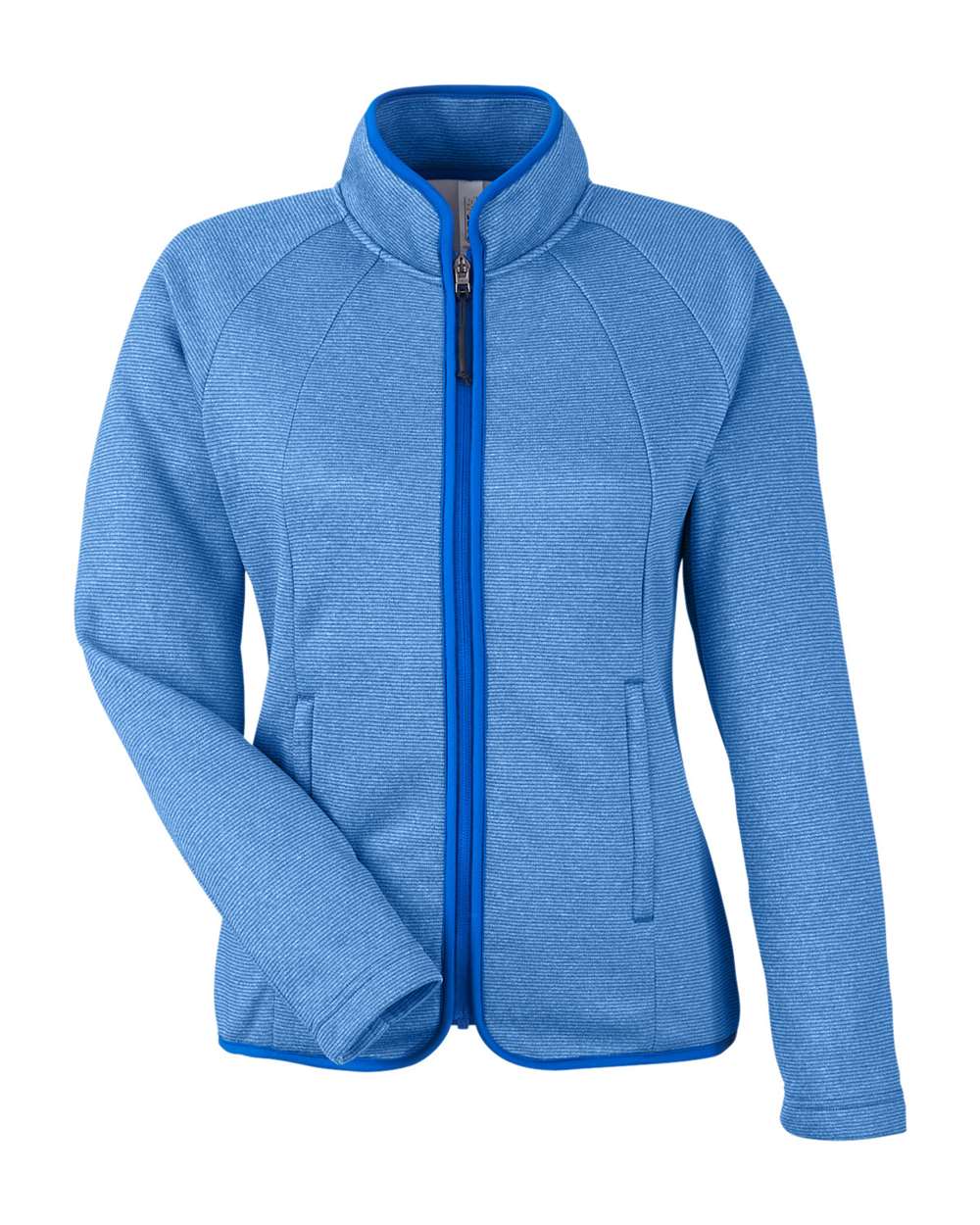 Women's Venture Heathered Stripe Full-Zip Jacket | CE72W