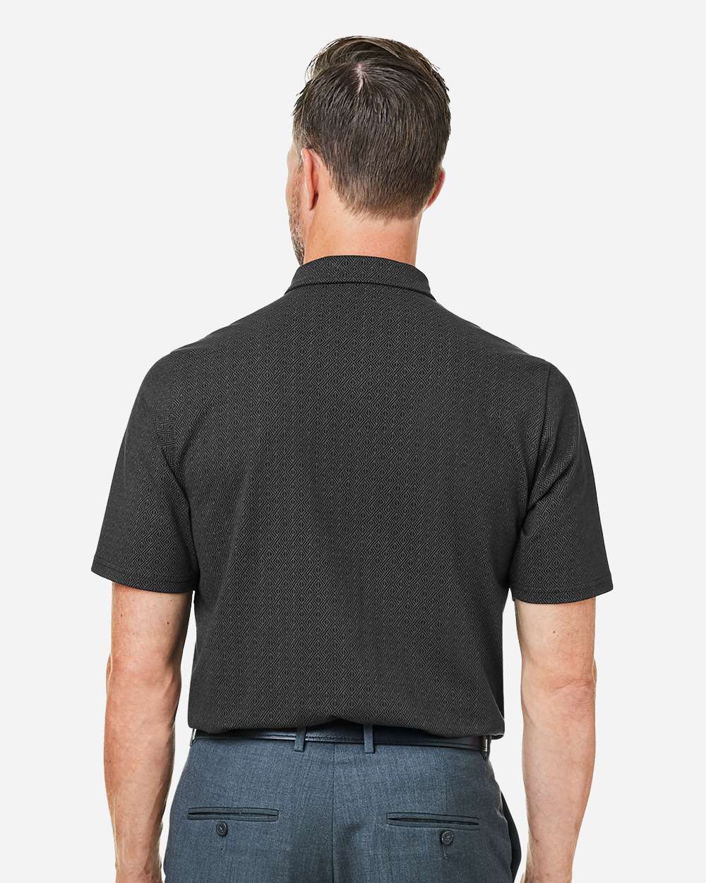 Men's Crownlux Performance® Geo Polo | DG101