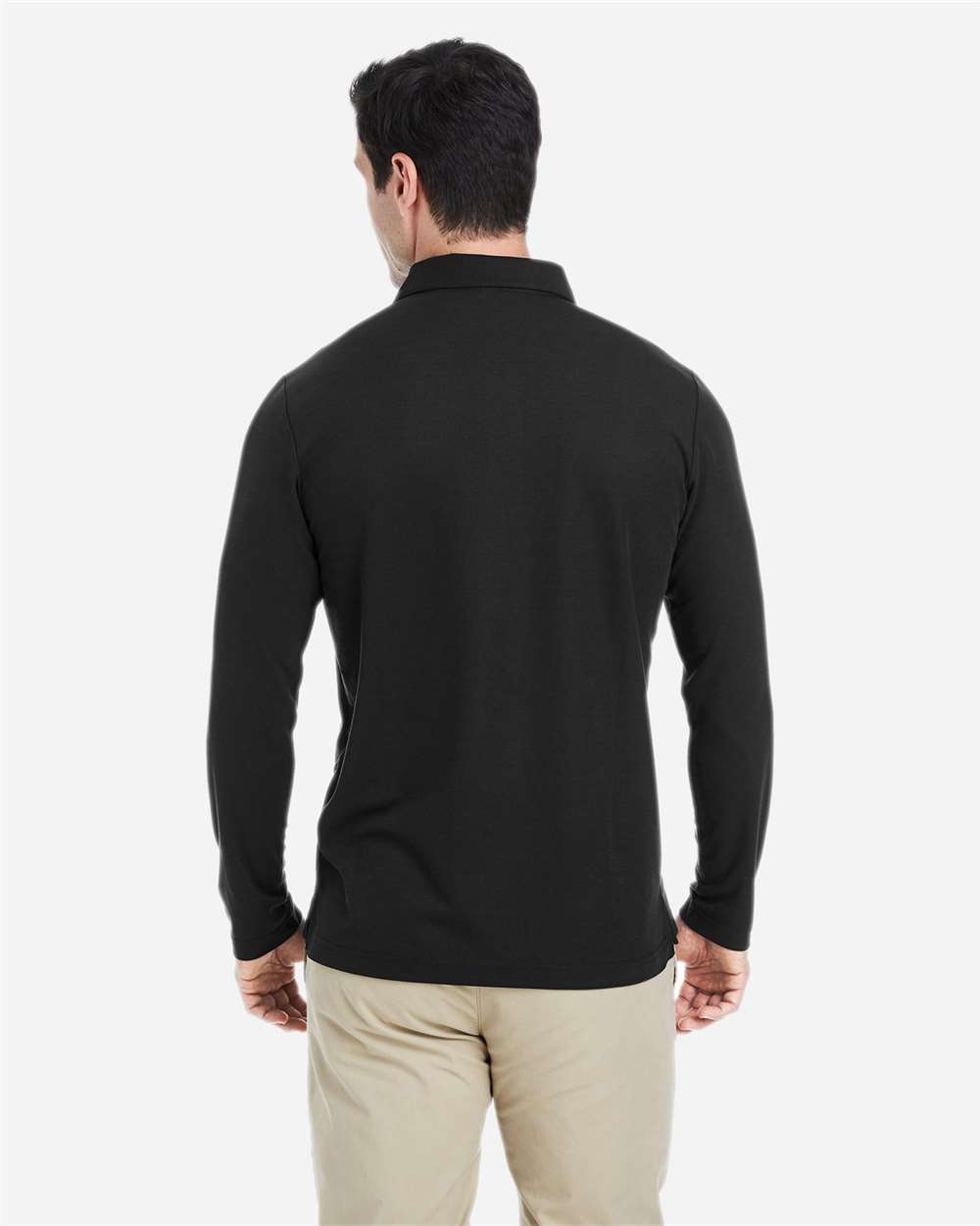 Men's Fusion ChromaSoft™ Long Sleeve Pique Polo | CE112L