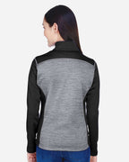 Women's Newbury Colorblock Mélange Fleece Full-Zip Jacket | DG796W