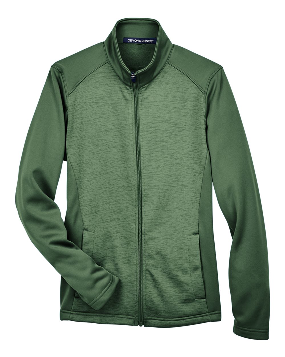 Women's Newbury Colorblock Mélange Fleece Full-Zip Jacket | DG796W