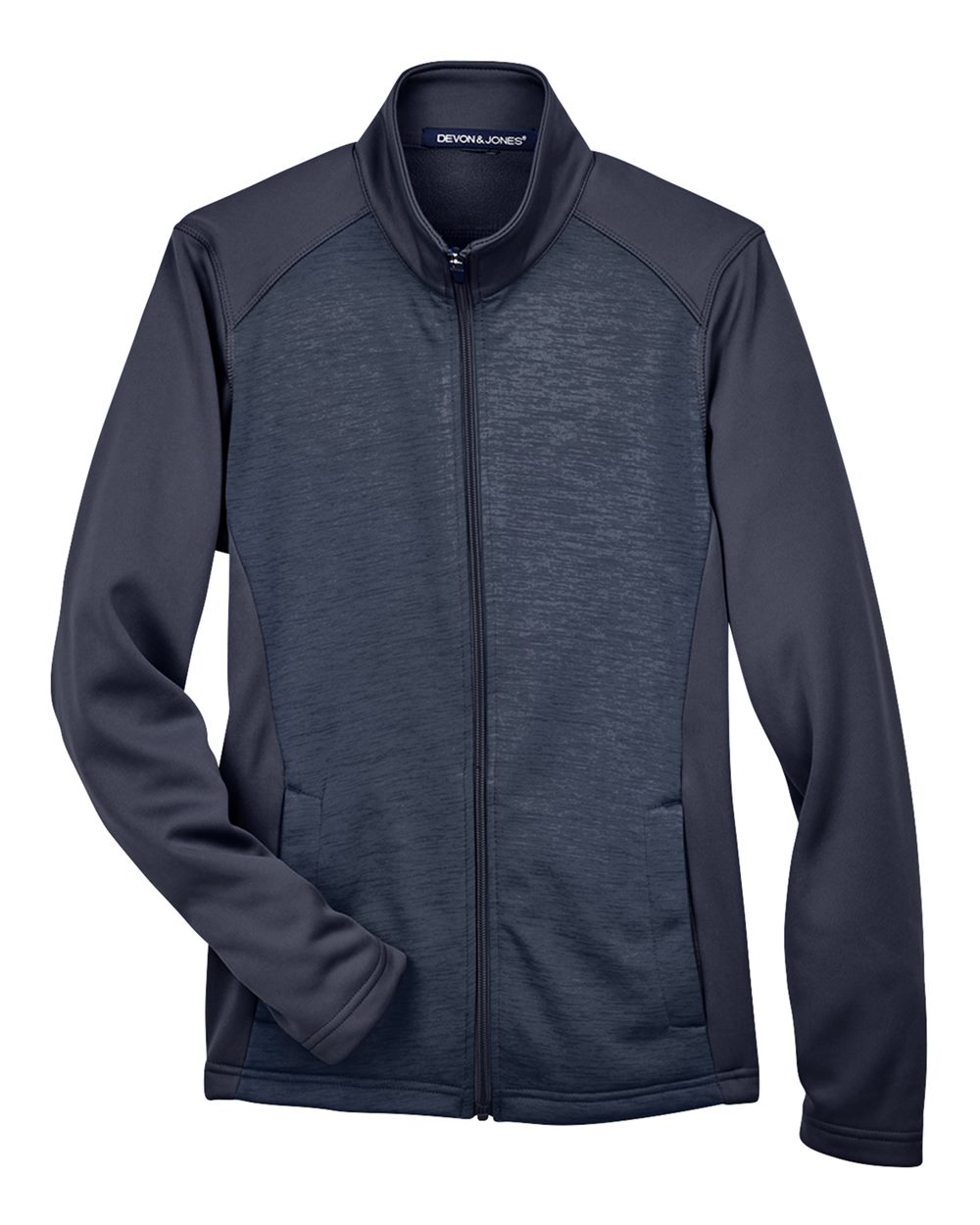 Women's Newbury Colorblock Mélange Fleece Full-Zip Jacket | DG796W