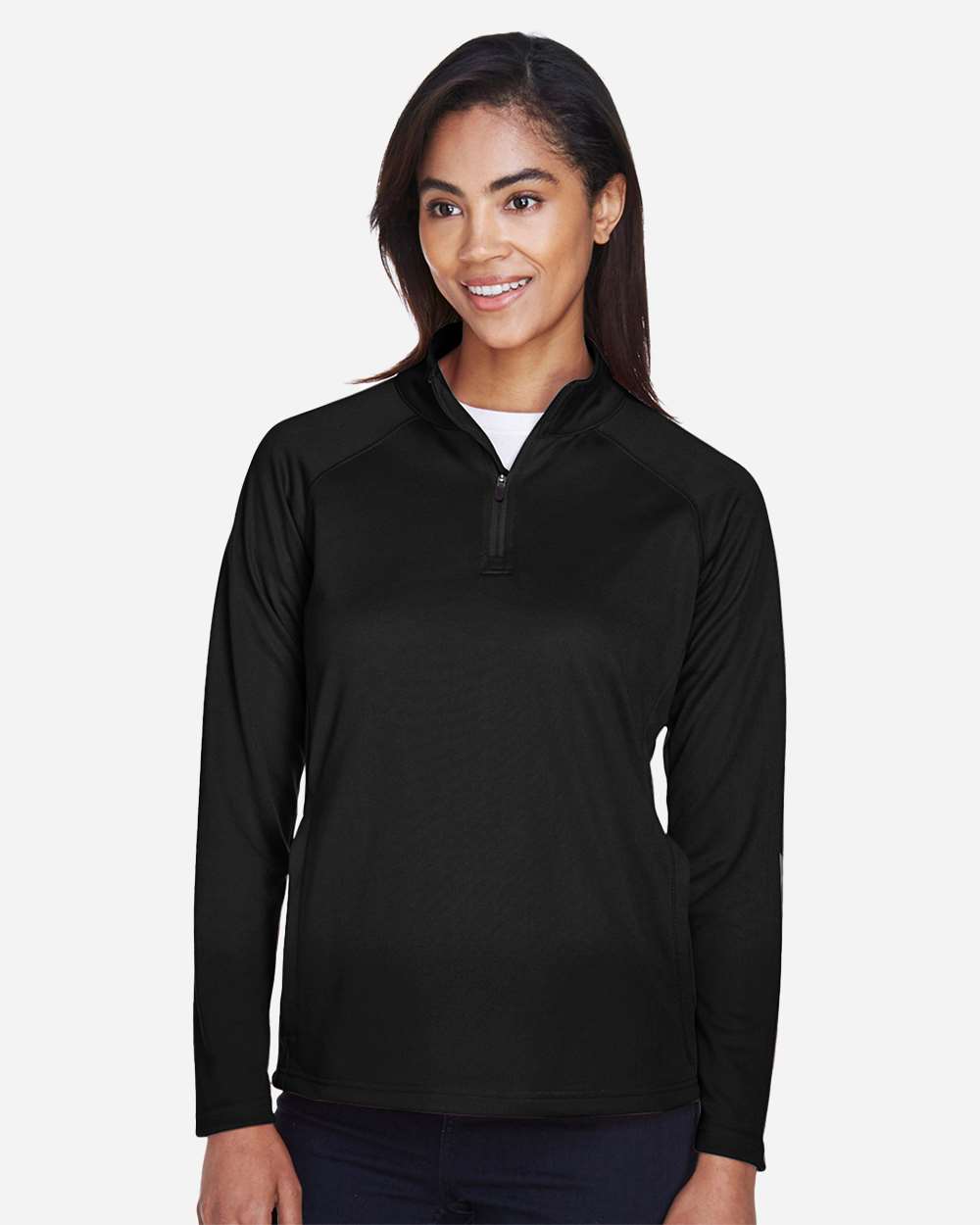 Women's Stretch Tech-Shell® Compass Quarter-Zip Pullover | DG440W
