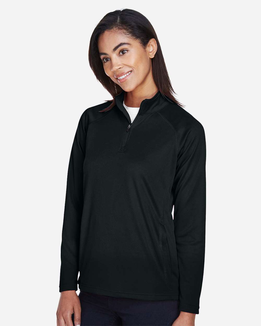 Women's Stretch Tech-Shell® Compass Quarter-Zip Pullover | DG440W