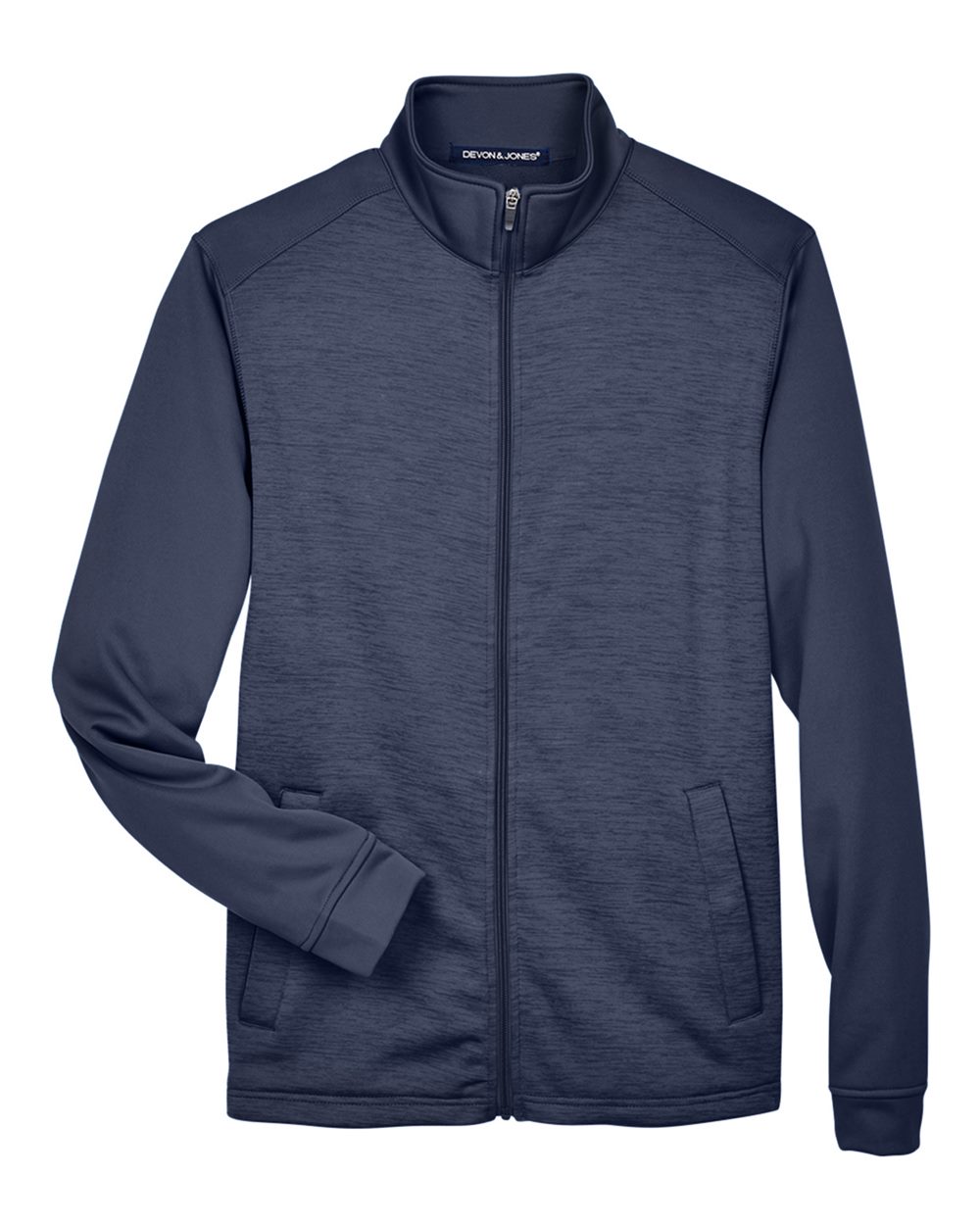 Men's Newbury Colorblock Mélange Fleece Full-Zip jacket | DG796
