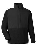 CORE365 CE890 Men's Journey Summit Hybrid Full-Zip - Black/ Black