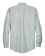 Men's Crown Collection® Banker Stripe Woven Dress Shirt | D645