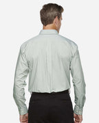 Men's Crown Collection® Banker Stripe Woven Dress Shirt | D645