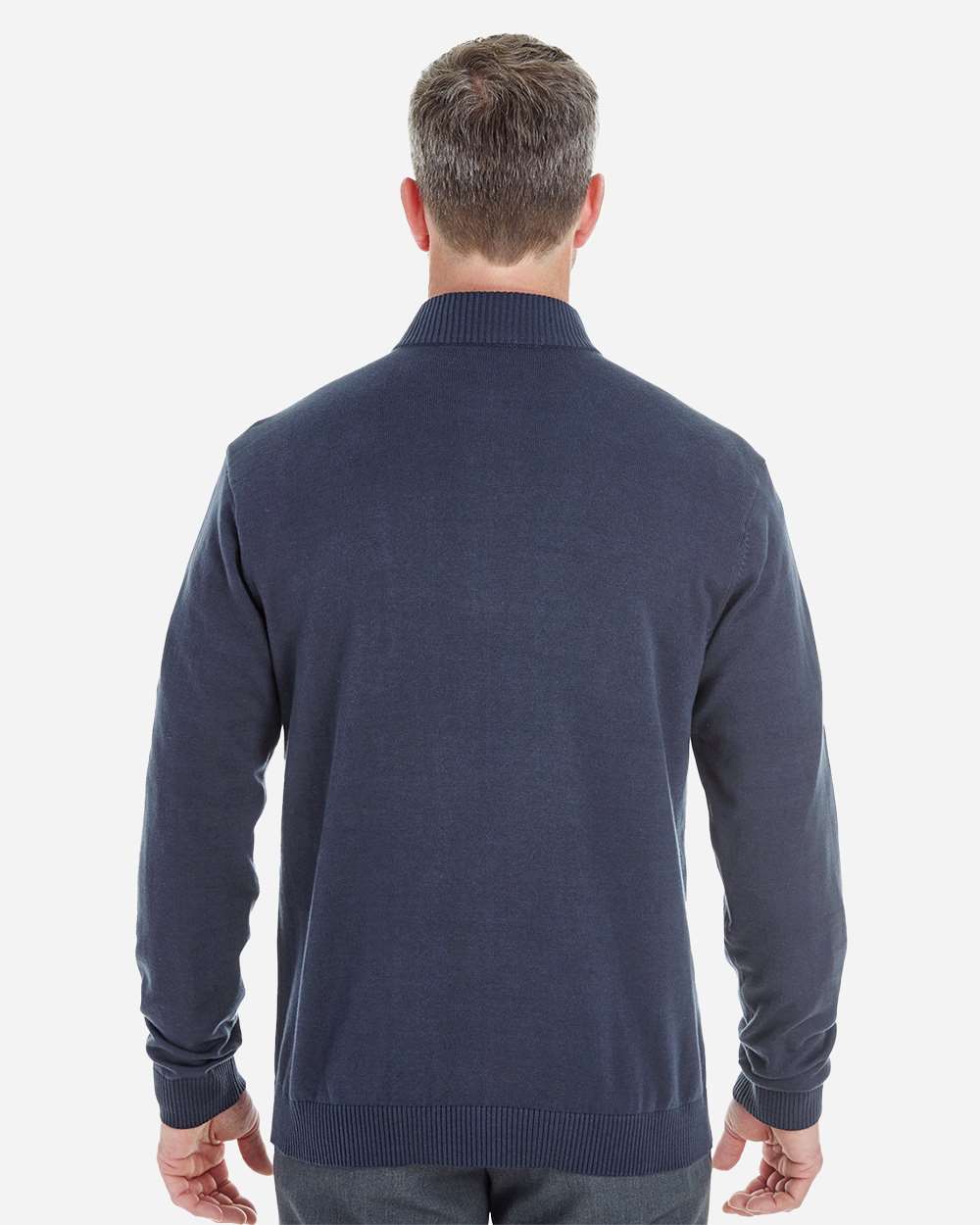 Men's Manchester Fully-Fashioned Quarter-Zip Pullover Sweater | DG478