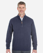 Men's Manchester Fully-Fashioned Quarter-Zip Pullover Sweater | DG478
