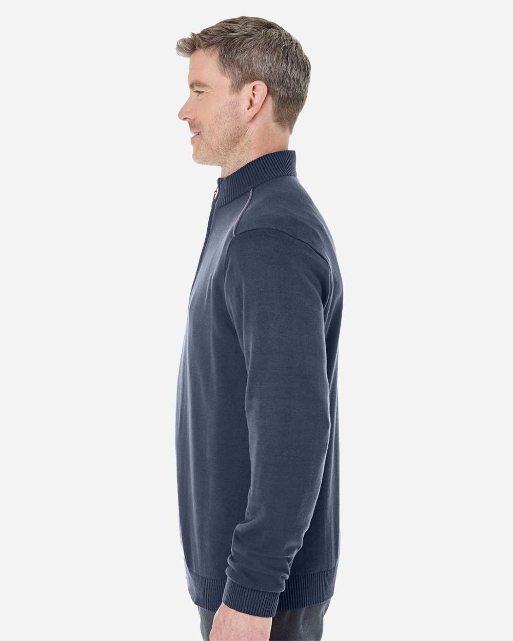 Men's Manchester Fully-Fashioned Quarter-Zip Pullover Sweater | DG478