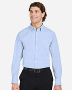 Men's CrownLux Performance® Microstripe Dress Shirt | DG537