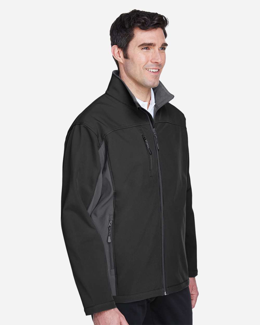 Men's Soft Shell Colorblock Jacket | D997