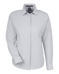 Camisa de Vestir Microrayas CrownLux Performance® para Mujer | DG537W