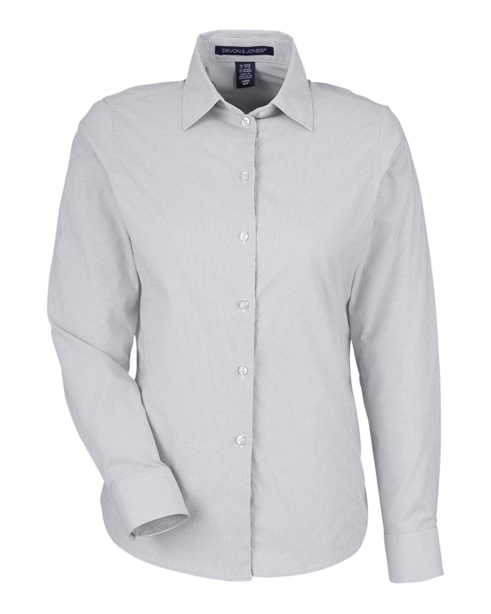 Women's CrownLux Performance® Microstripe Dress Shirt | DG537W